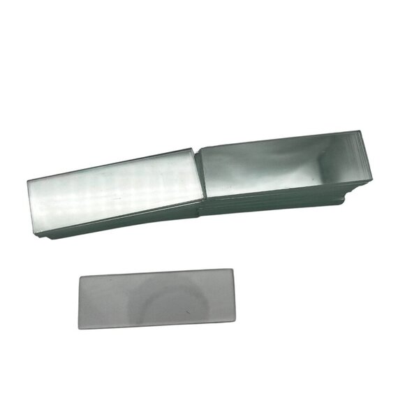 Blank Microscope Slides & Cover Glass For Laboratory Science Optical Microscopes - Picture 4 of 6